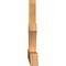 Ekena Millwork Richland Rough Sawn Timber Gable Bracket, Western Red Cedar, 108"W x 36"H x 4"D x 6"F, 8/12 Pitch GBW108X36X0406RIC00RWR - alternate 2